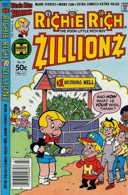 Richie Rich Zillionz 27 - Richie - Rich - Zillionz - Harvey World - Comic