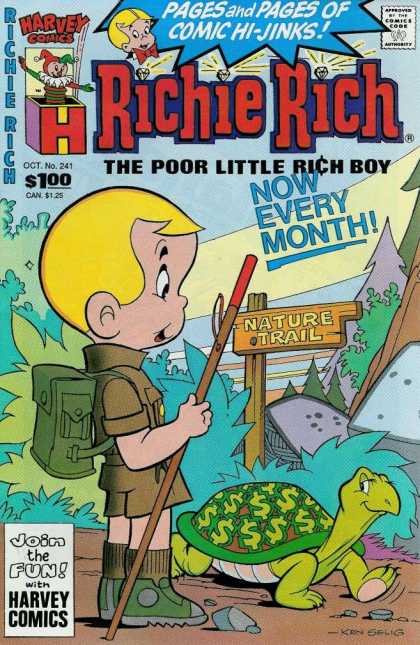 Richie Rich 241 - Pages - Harvey - Comics - Boy - Month