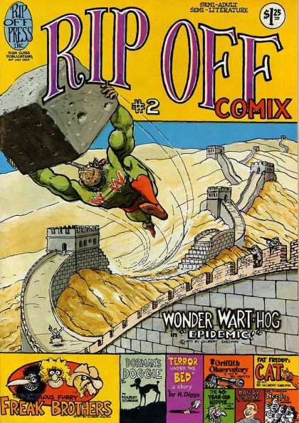 Rip Off Comix 2 - Block - Great Wall - Wart-hog - Flyung - Rifles