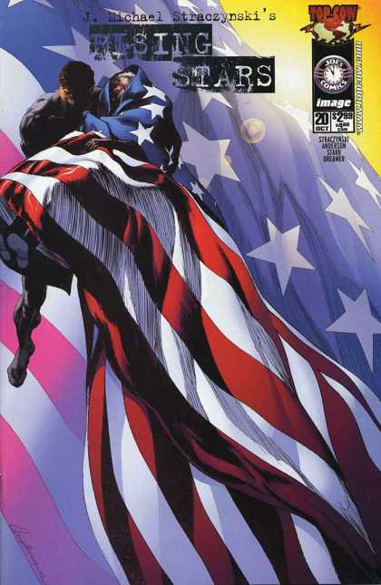 Rising Stars 20 - Jwichael Straczynskis - American Flag - Image - Joes - Tope Cow