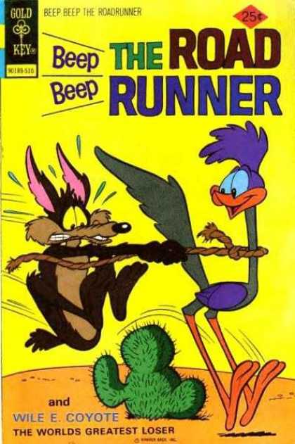 Road Runner 54 - Beep Beep - The Roadrunner - Gold Key - Wile Ecoyote - The Worlds Greatest Looser