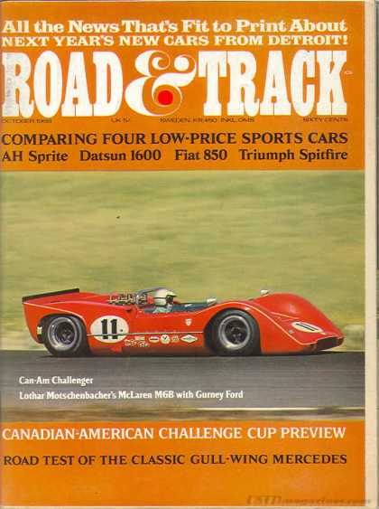 Road & Track - October 1968