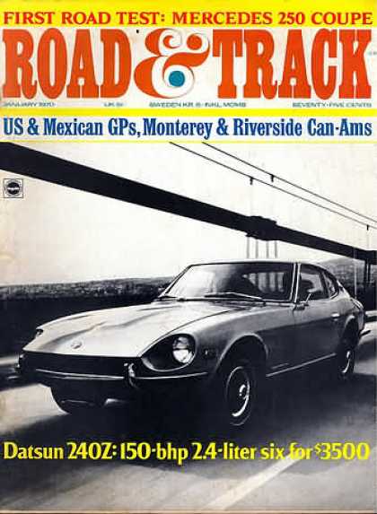 Road & Track - January 1970