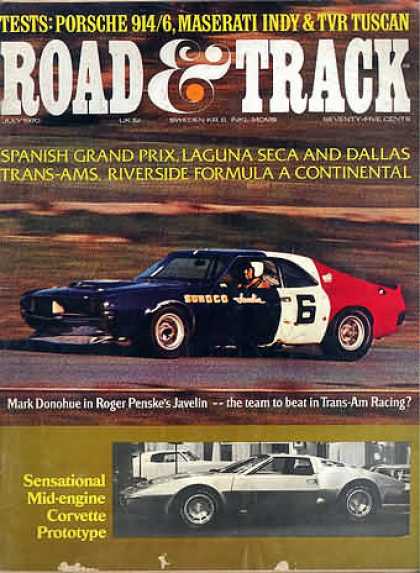 Road & Track - July 1970