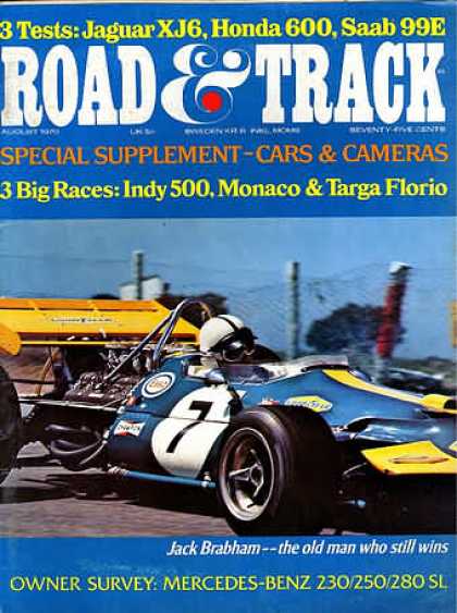 Road & Track - August 1970