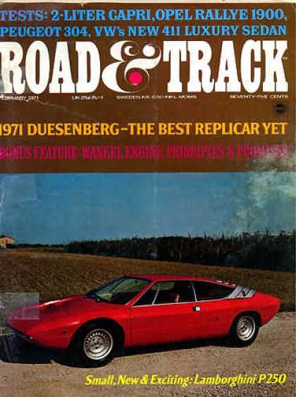 Road & Track - February 1971