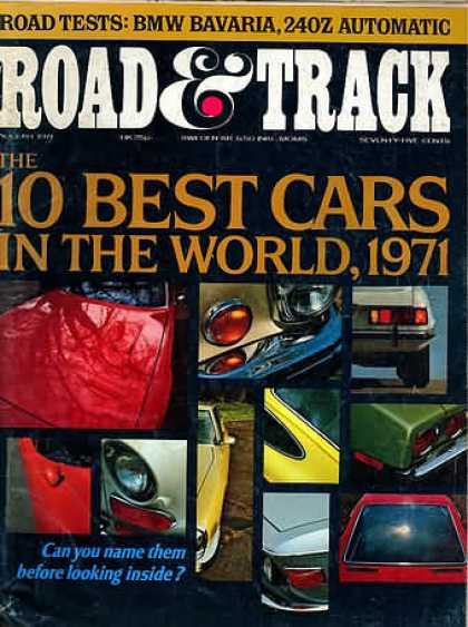 Road & Track - August 1971
