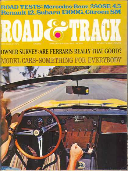 Road & Track - November 1971