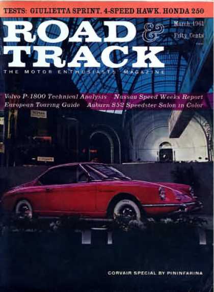 Road & Track - March 1961