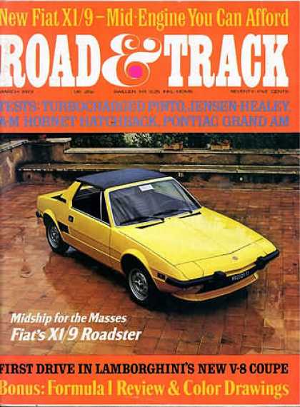 Road & Track - March 1973