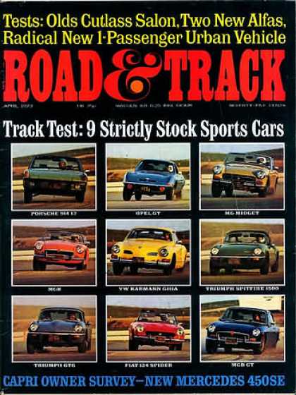 Road & Track - April 1973