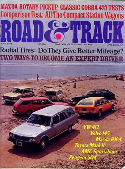 Road & Track - July 1974