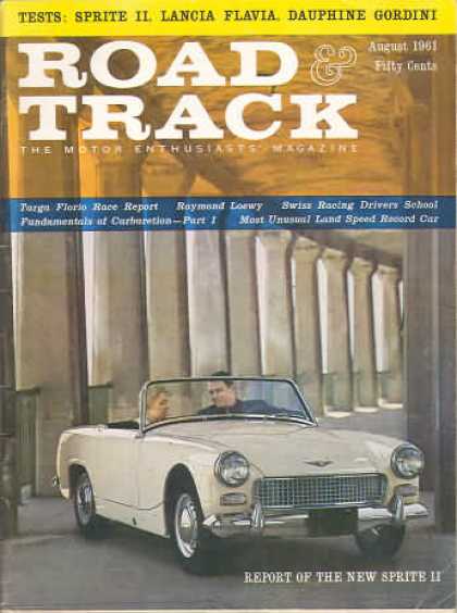 Road & Track - August 1961