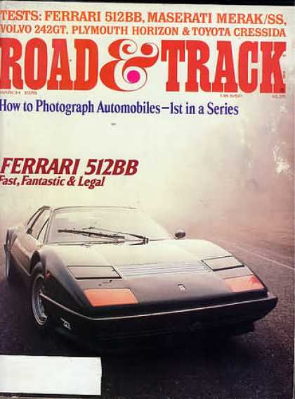 Road & Track - March 1978