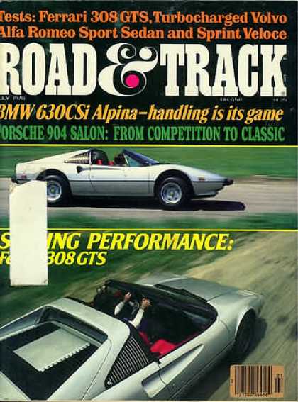 Road & Track - July 1978