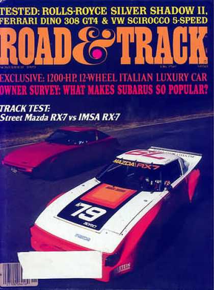Road & Track - November 1979