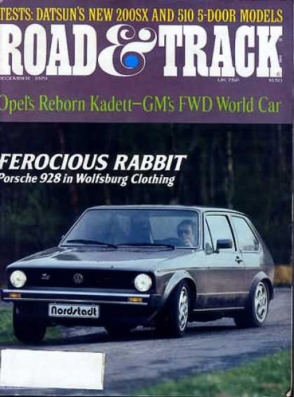 Road & Track - December 1979