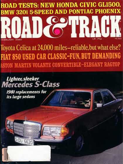 Road & Track - February 1980
