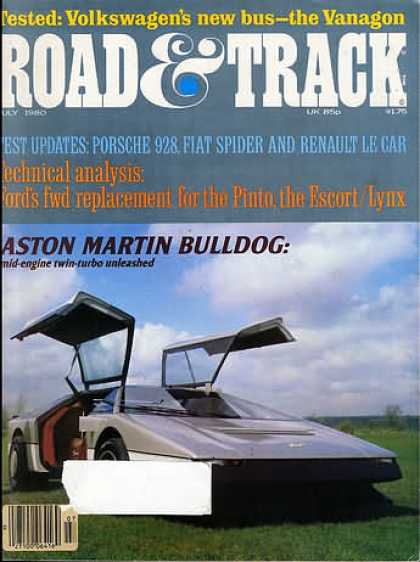Road & Track - July 1980