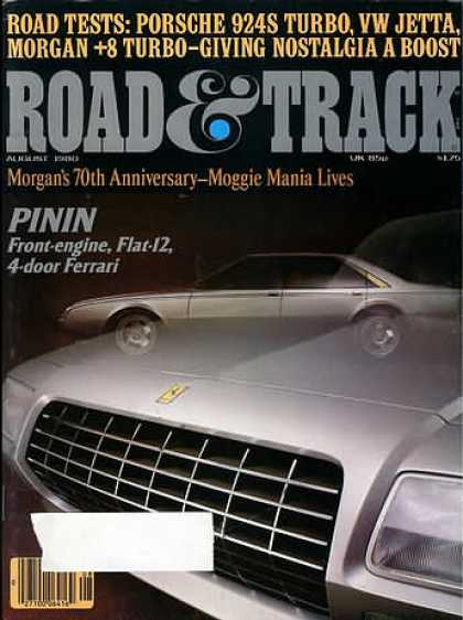 Road & Track - August 1980