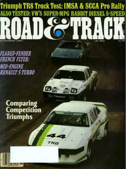 Road & Track - November 1980