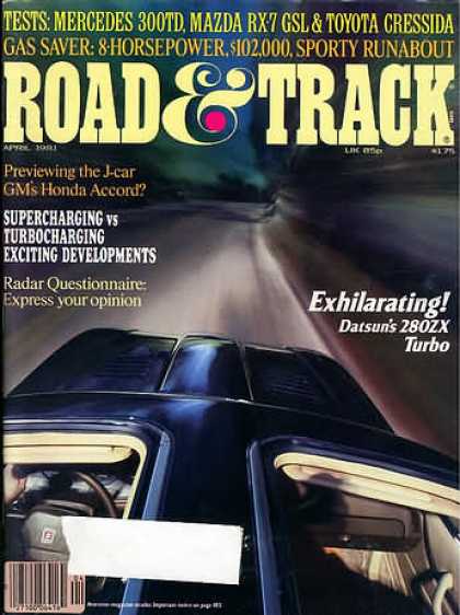 Road & Track - April 1981