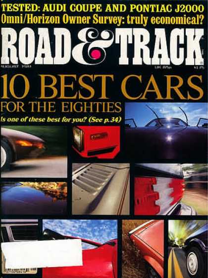 Road & Track - August 1981