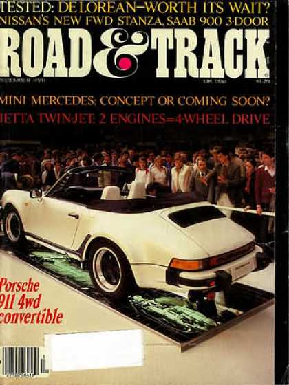 Road & Track - December 1981
