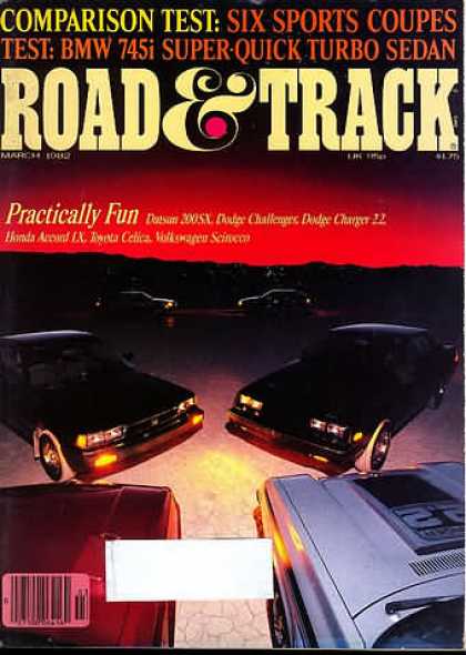 Road & Track - March 1982