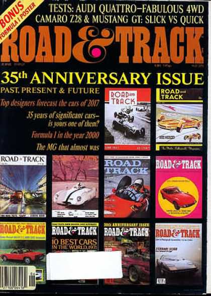 Road & Track - June 1982