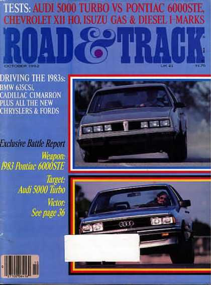 Road & Track - October 1982
