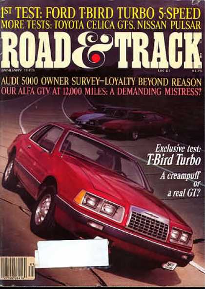 Road & Track - January 1983