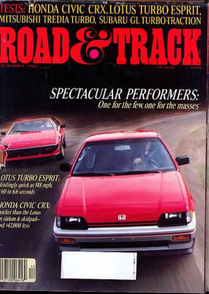 Road & Track - December 1983