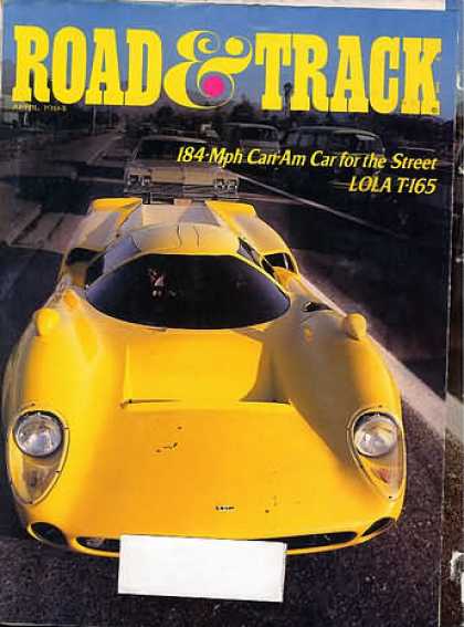 Road & Track - April 1984