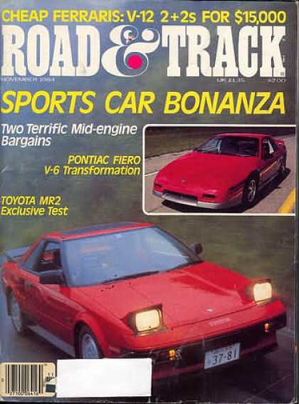 Road & Track - November 1984