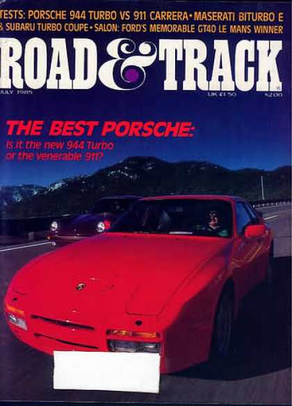 Road & Track - July 1985