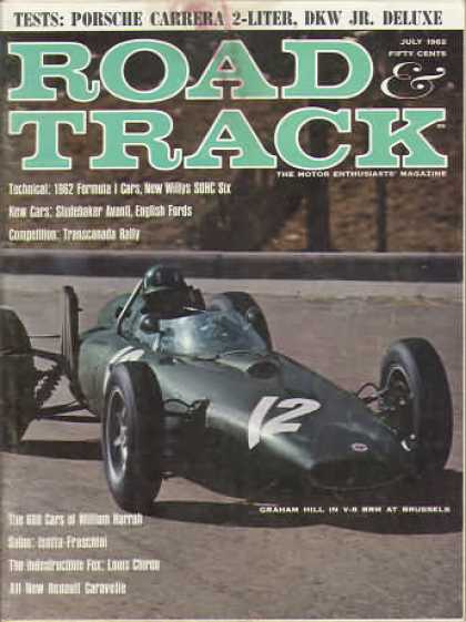Road & Track - July 1962