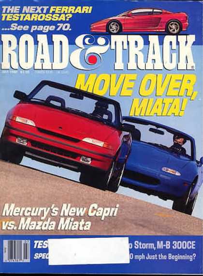 Road & Track - July 1990