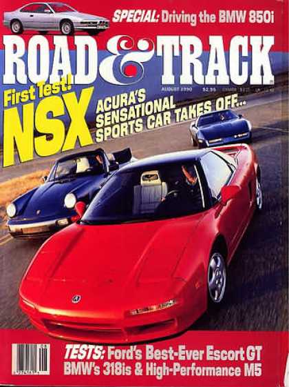 Road & Track - August 1990