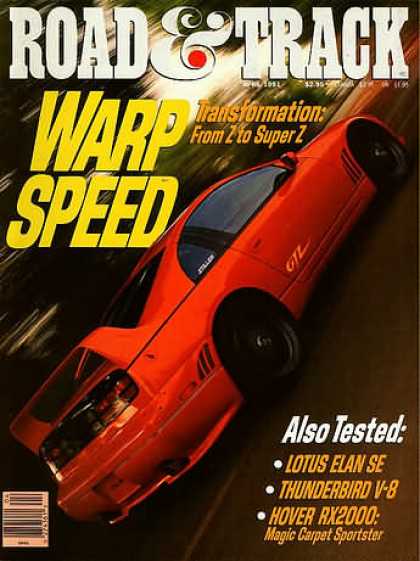 Road & Track - April 1991