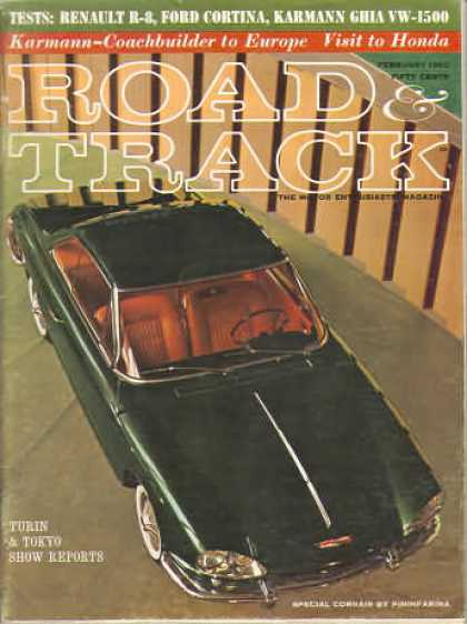 Road & Track - February 1963