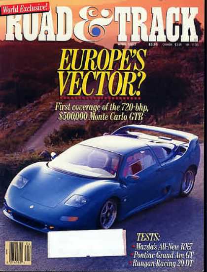 Road & Track - April 1992