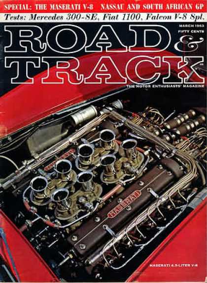 Road & Track - March 1963