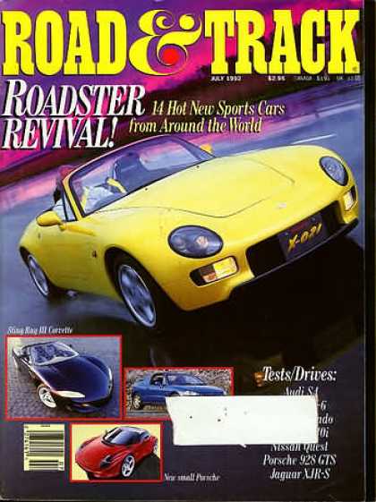 Road & Track - July 1992
