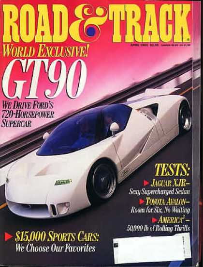 Road & Track - April 1995