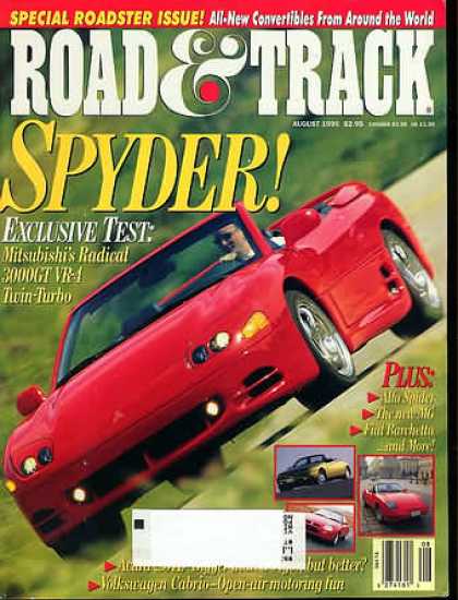 Road & Track - August 1995
