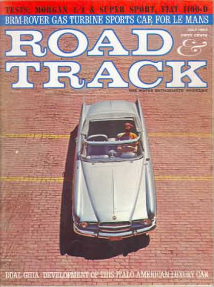 Road & Track - July 1963