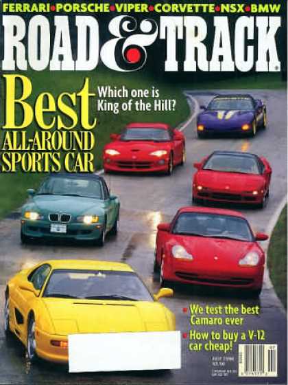 Road & Track - July 1998