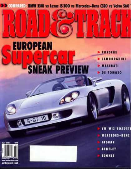 Road & Track - April 2001