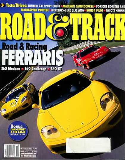 Road & Track - November 2002